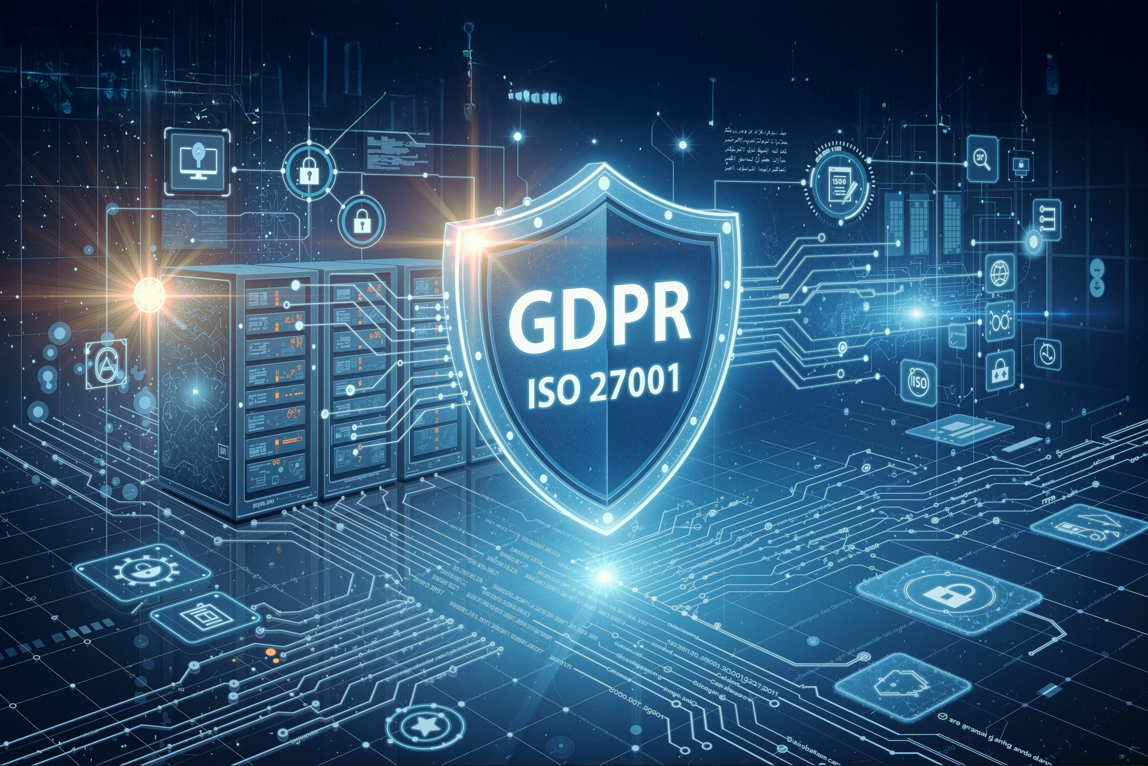 符合 GDPR、ISO 27001 等合規驗證