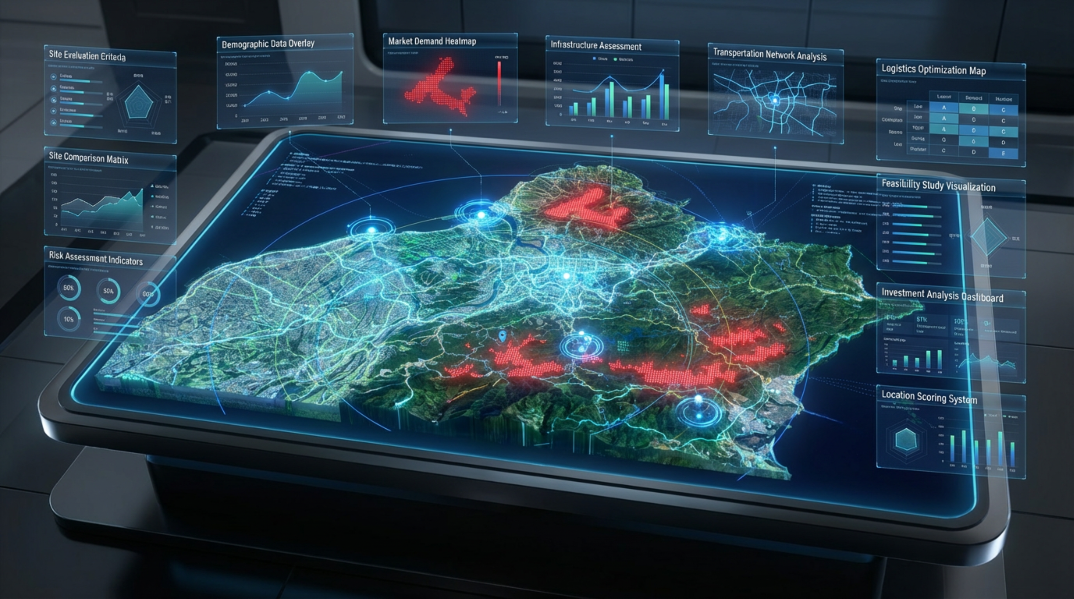 選址與需求前期評估